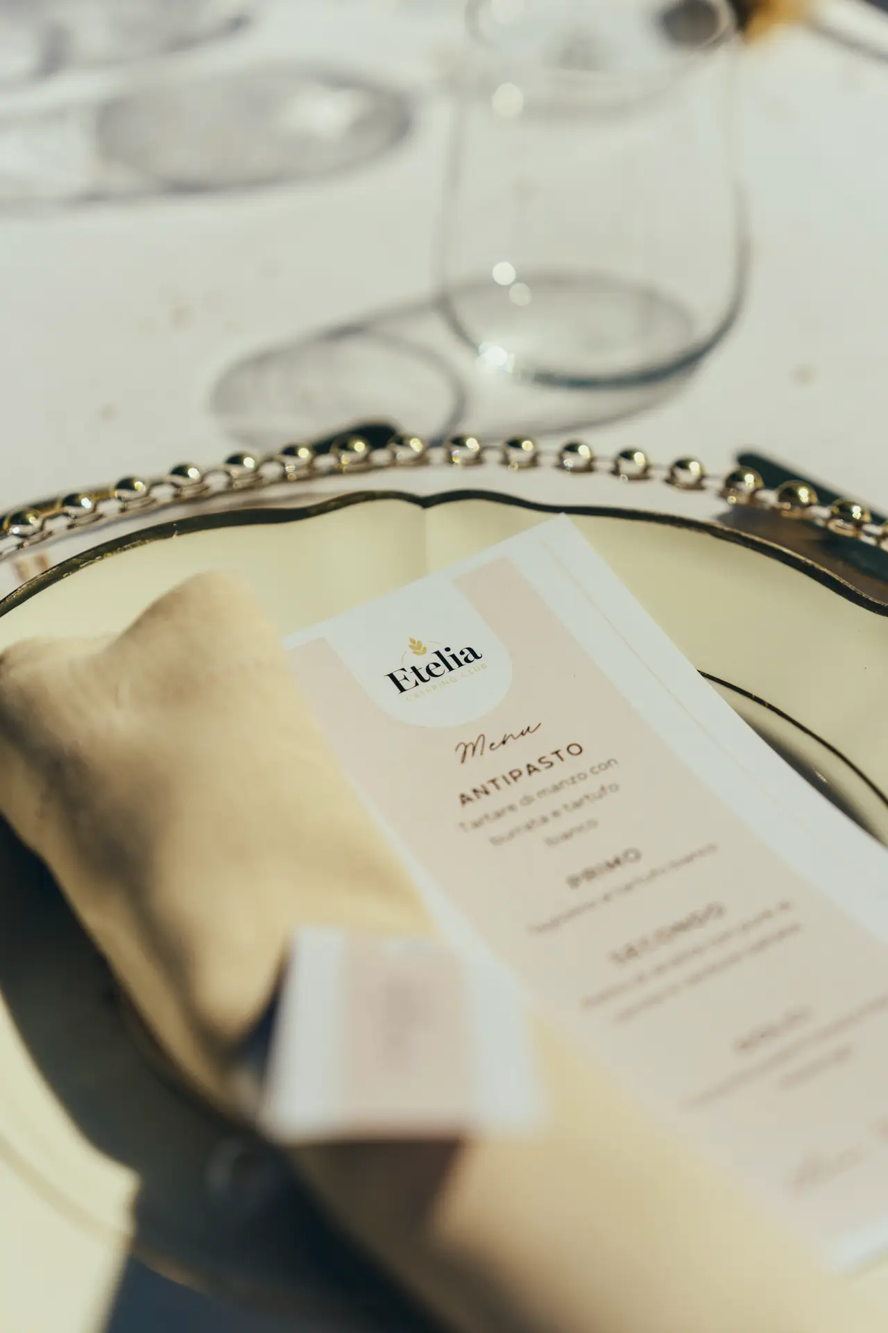 wedding food menu